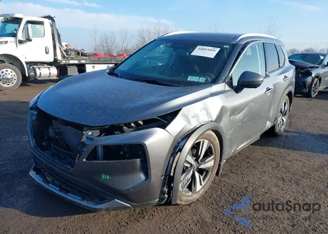 2023 Nissan Rogue Sl Intelligent Awd from USA, damaged, VIN 5N1BT3CB0PC908385